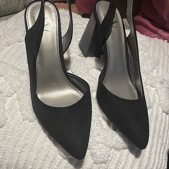 Worthington Shoes - Beautiful suede w/thick thick heels